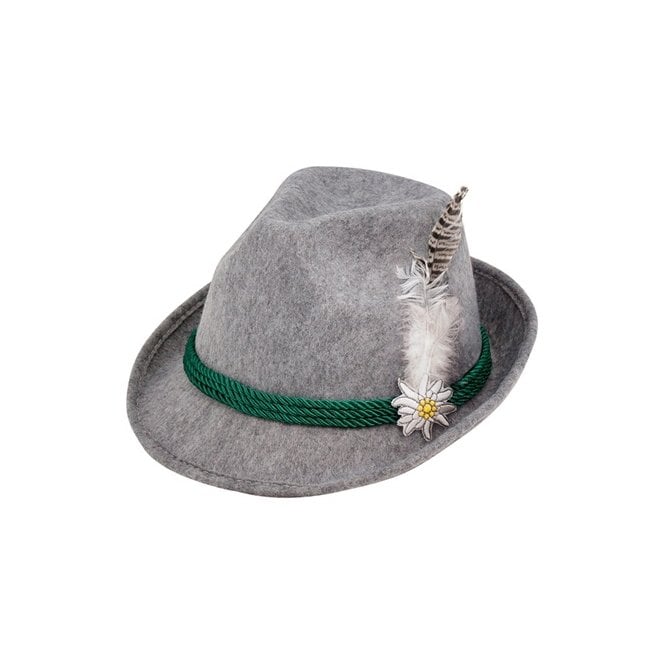 Felt Bavarian Hat - GREY
