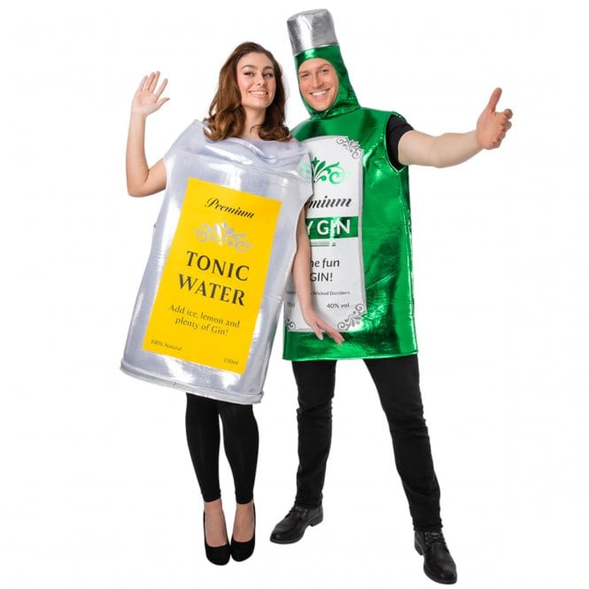 Funny Gin & Tonic - Adult Couples Costumes