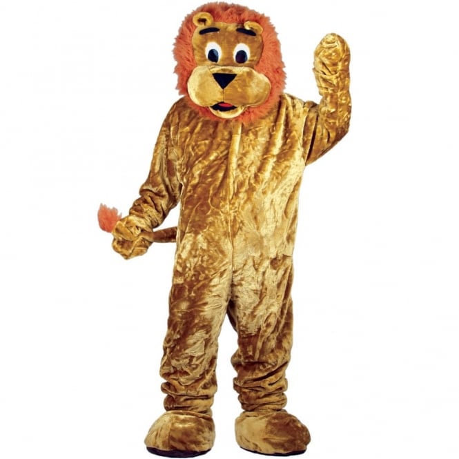 Giant Deluxe Lion Mascot - Adult Costume