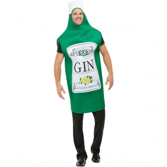 Gin Bottle - Adult Costume 