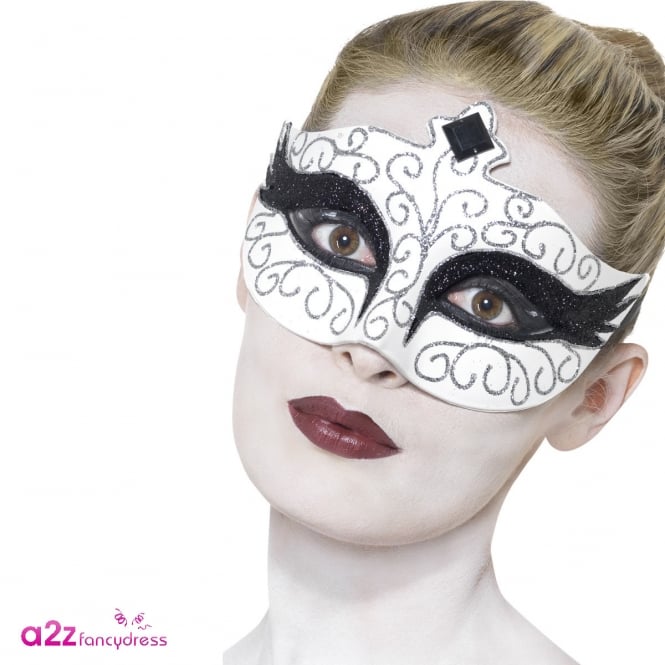 Gothic Swan Eyemask - Adult Accessory