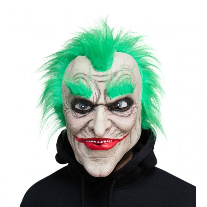 Green Haired Freak - Latex Mask