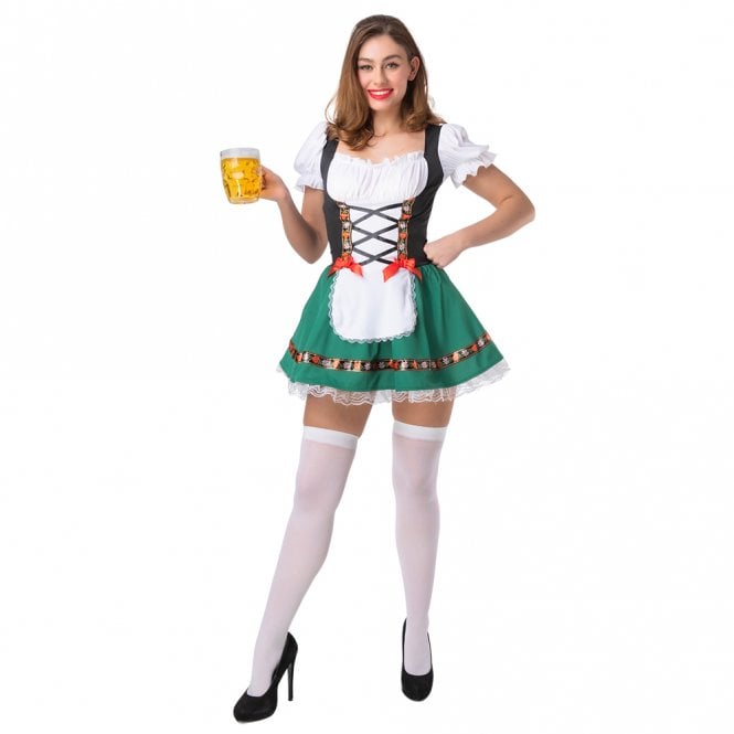 GREEN Oktoberfest Beer Girl 