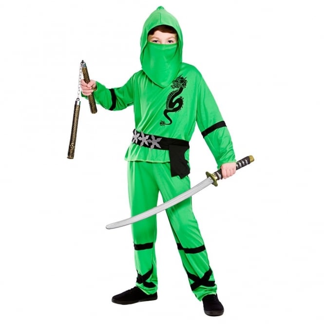 Green Power Ninja - Kids Costume