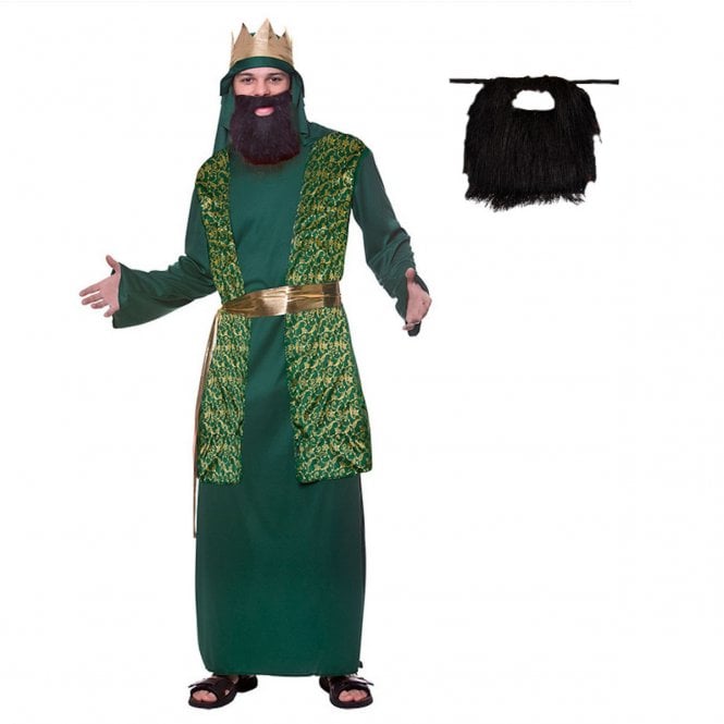 GREEN Wise Man + BLACK Beard