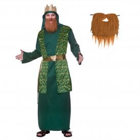 GREEN Wise Man + BROWN Beard