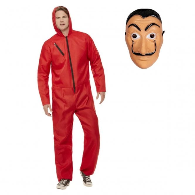 Heist Bank Robber (Red) + Robber Mask