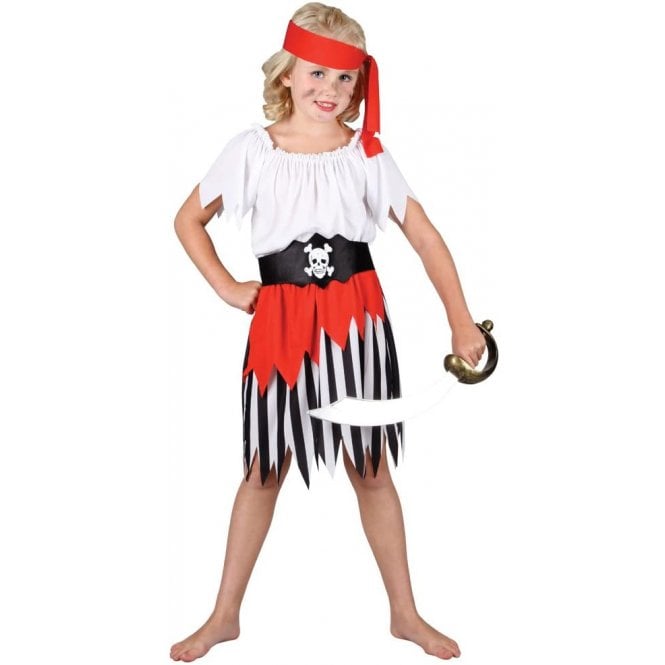 High Seas Pirate Girl - Kids Costume