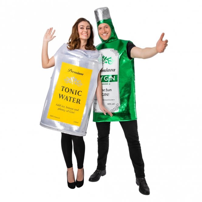 IMPERFECT Funny Gin & Tonic - Adult Couples Costumes