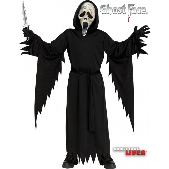 Kids Scream Ghost Face® AGED Costume