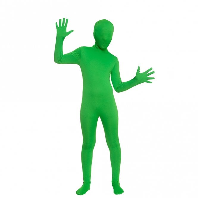 Kids Skinz (Green) - Kids Costume
