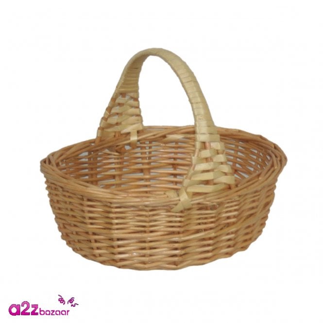 Kids Wicker Basket (L x W x H) 21 x 16 x 8cm