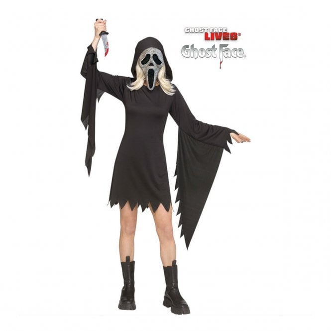 Ladies Ghost Face® BLING Costume
