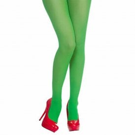 Ladies Green Tights - Adult Accessory