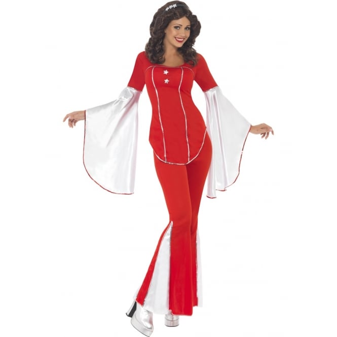 Ladies Red Super Trooper - Adult Costume