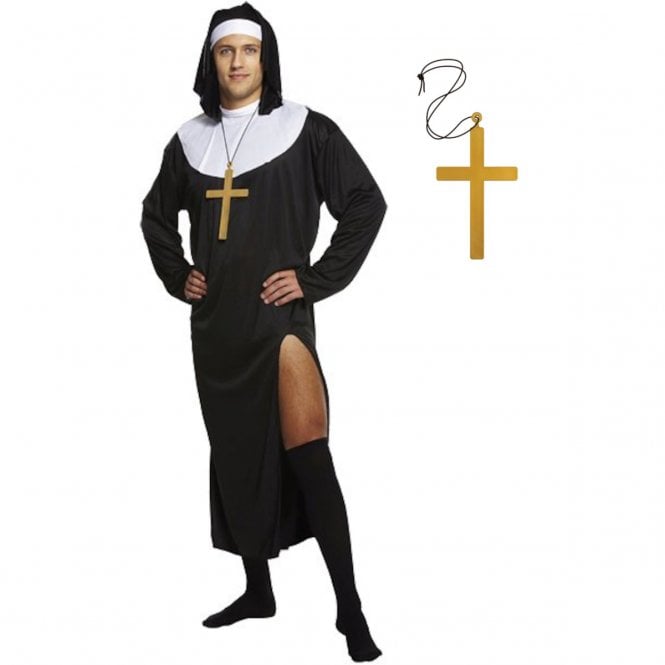 Male Nun + Large Cross