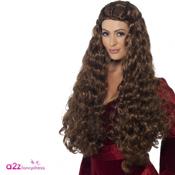 Medieval Princess Wig - Adult Accessory