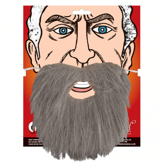 Men's Beard - Grey