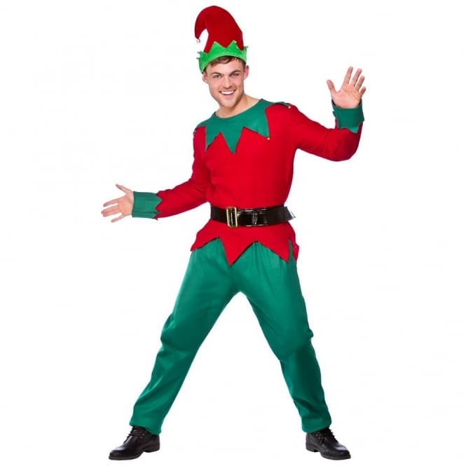 Mens Elf Deluxe - Adult Costume