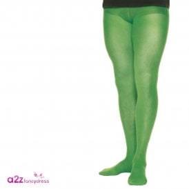 Mens Green Tights - Adult Accessory