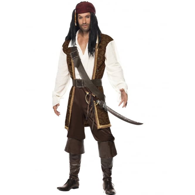 Mens High Seas Pirate - Adult Costume