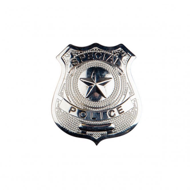 Metal Police Badge