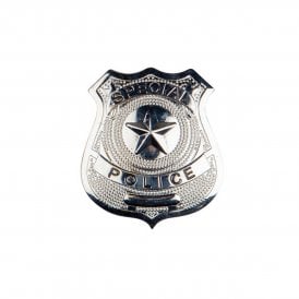 Metal Police Badge