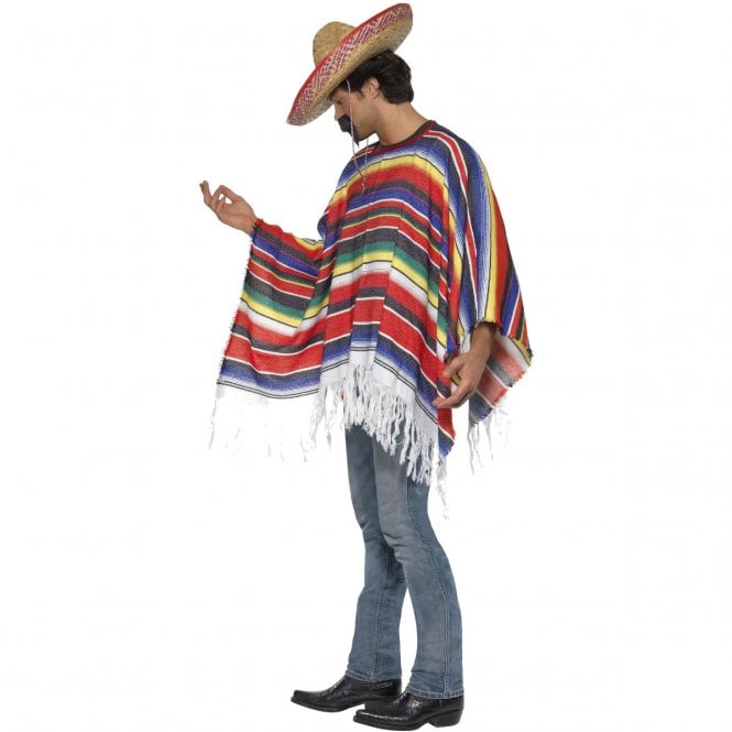Mexican Poncho - Adult Costume 