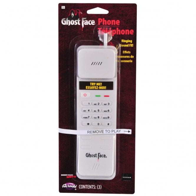 NEW 2026 Adult Ghost Face® Retro Phone with Sound