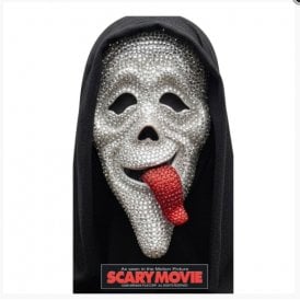 NEW 2026 Adult Scary Movie Waass Up! Deluxe BLING Mask