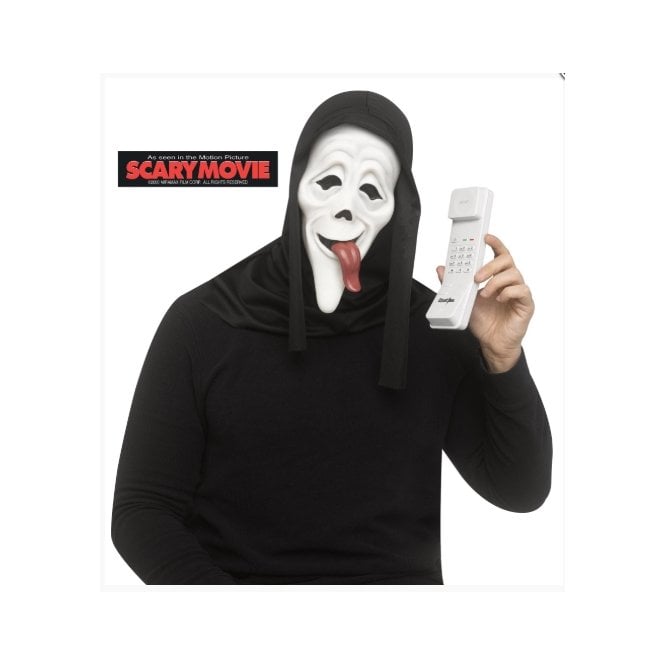 NEW 2026 Adult Scary Movie WAASS-UP! Mask & Phone Kit