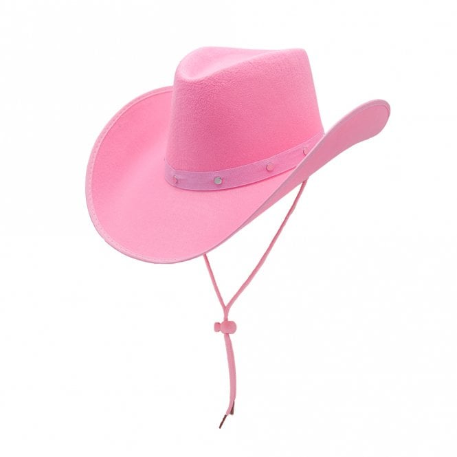 NEW Adult Texan Cowgirl BABY PINK Hat