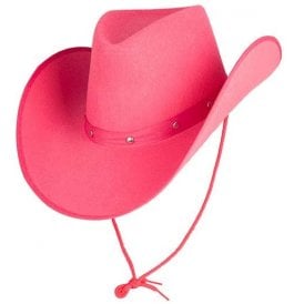 Texan Cowboy Hat (Pink) - Adult Accessory