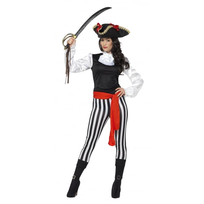 Pirate Lady (With Trousers) - Adult Costume