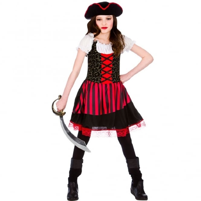 Pretty Pirate Girl - Kids Costume
