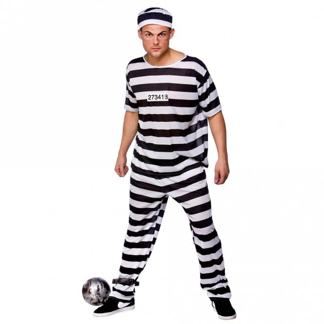 Prison Break Convict - Adult Costume