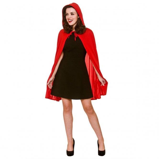 Red Riding Hood Cape - Adult Accessory