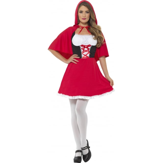 Red Riding Hood (Shorter Length) - Adult Costume