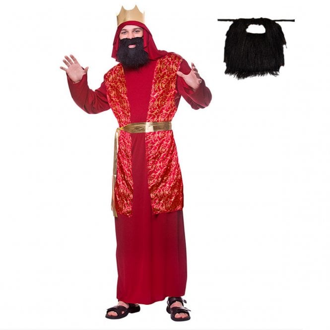 RED Wise Man + BLACK Beard 	