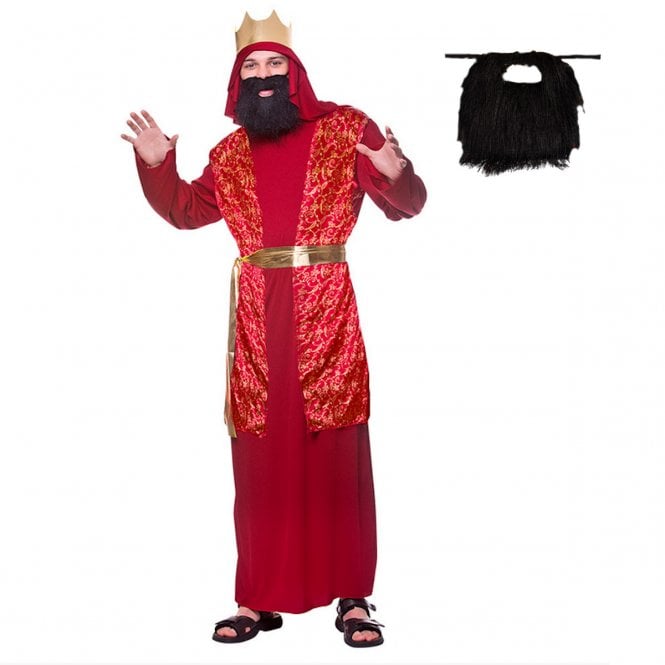 RED Wise Man + BLACK Beard