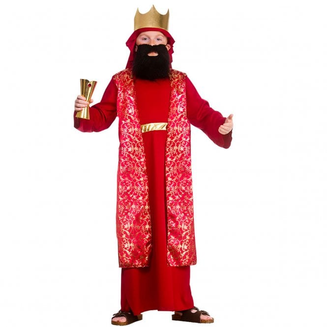 Wise Man (Red) - Kids Costume