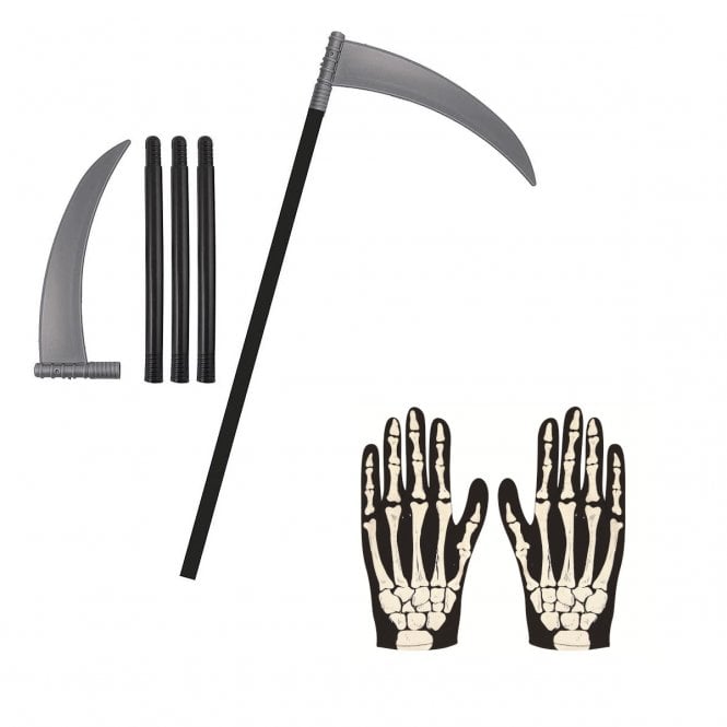Scythe + Child Skeleton Gloves