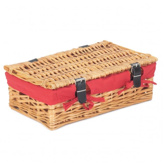 Small Packaging Hamper With Red Lining