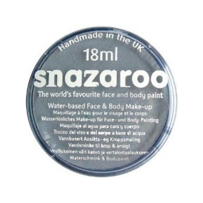 Snazaroo Dark Grey Face And Body Paint - Accessory