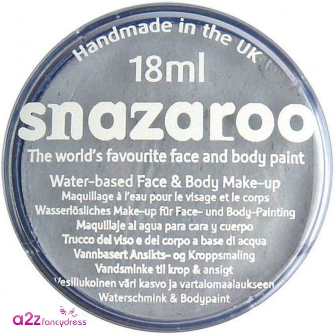 Snazaroo Light Grey Face And Body Paint 