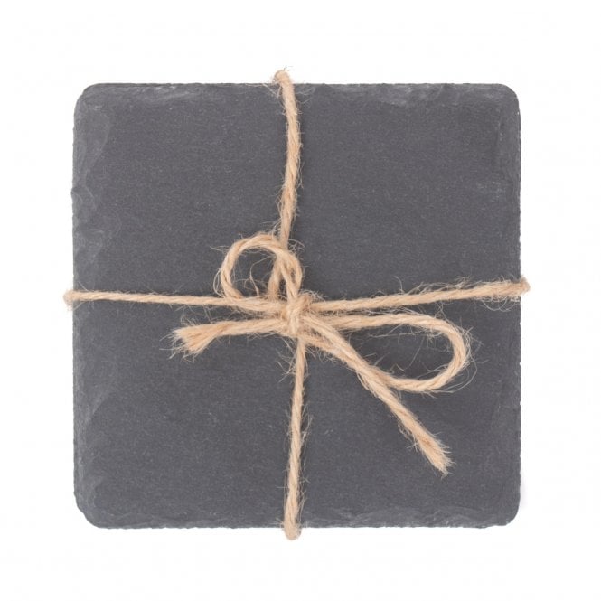 Square Slate Coaster - Set of 4