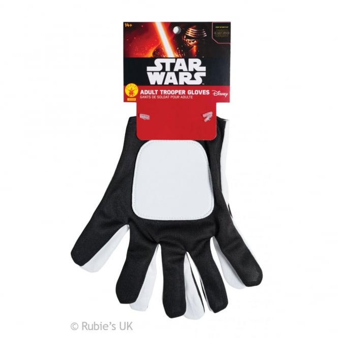 STAR WARS - THE FORCE AWAKENS ~ Trooper Gloves - Adult Accessory