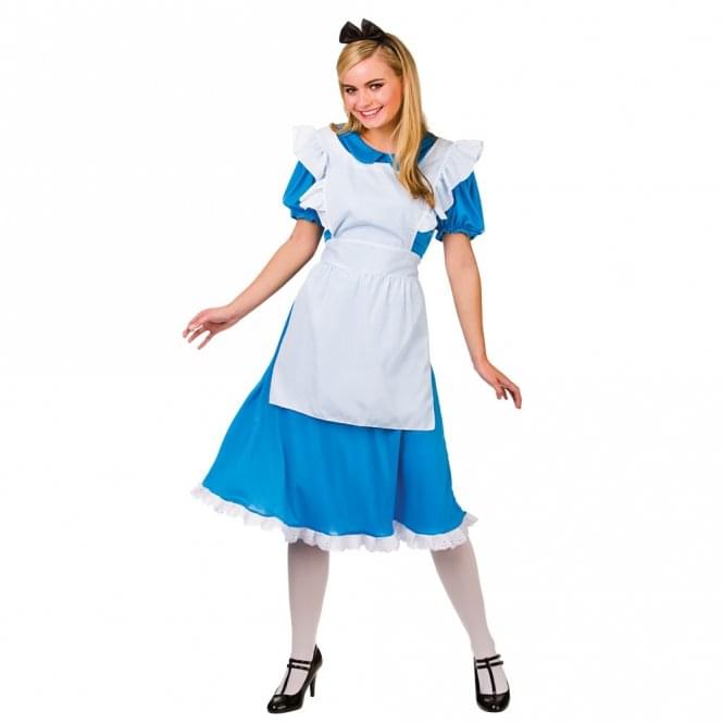 Storybook Alice - Adult Costume (Dress, Apron, Headband)