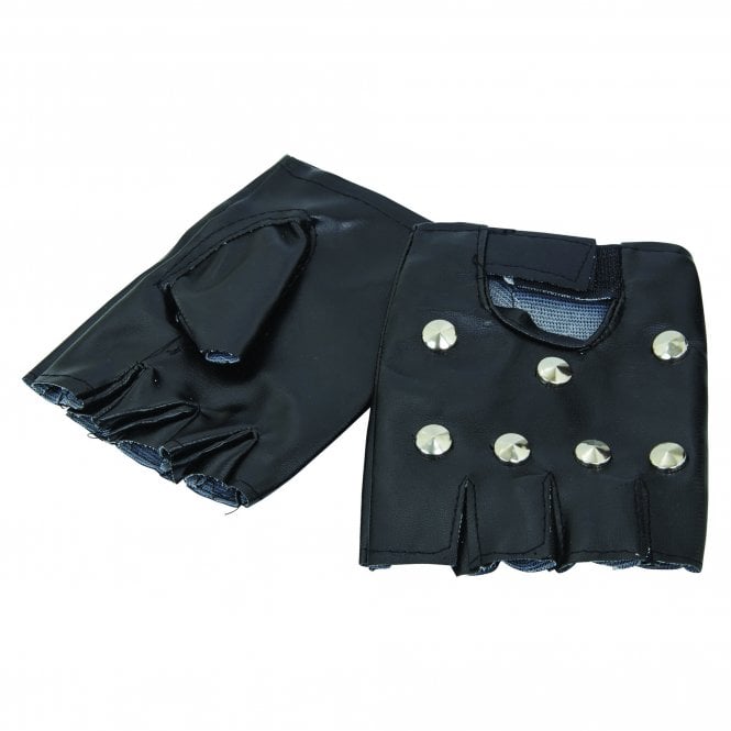 Studded Punk Glove - Adult Accessory