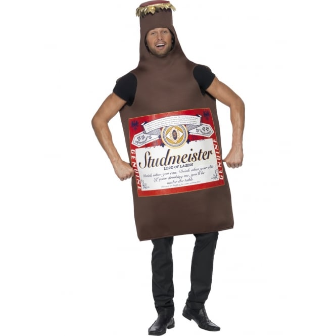 Studmeister Beer Bottle - Adult Costume
